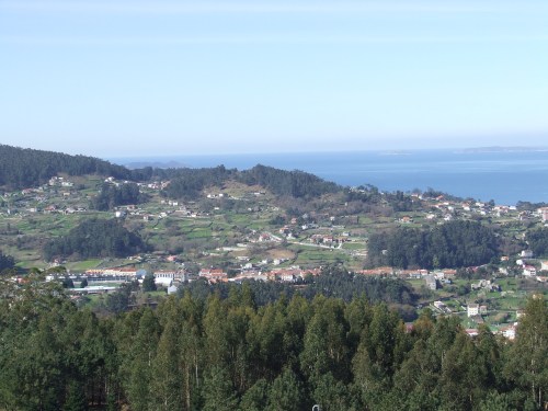 Vista dende o alto de Pornedo (foto de Lukas Santiago)