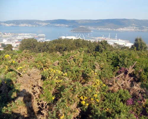 Andaina polo Espazo Sete Camiños organizado polo Clube Ciclista de Marín. (Foto do Clube).