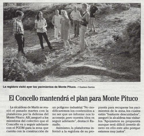 Faro de Vigo, 28 de xullo de 2011.