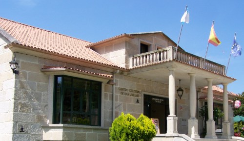 Vista parcial da Casa de Montes de San Xulián.
