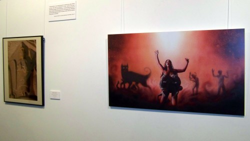 "Sexo na pedra", exposición de Federico de la Peña no Palacete das Mendoza, ata o 7 de xaneiro.