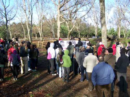 3ª andaina contra o parque eólico de Pedras Negras.