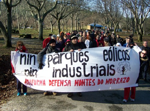 3ª andaina contra o parque eólico de Pedras Negras.