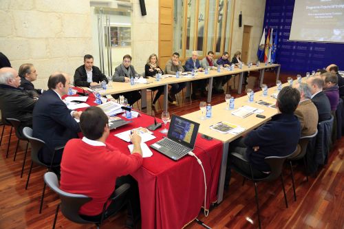 Reunión sobre a posta en valor dos castros da provincia.