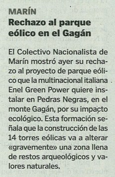 La Voz, 30 de novembro de 2012.