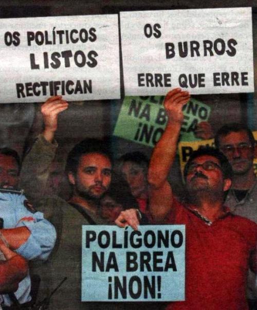 Foto da prensa no blog BreaSeixo.