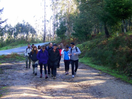 Andaina polo Espazo Natural e Arqueolóxico dos Sete Camiños.