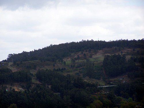Vista do Monte Pituco dende o Castro da Subidá.