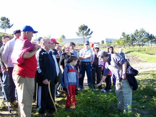 Visita ao Monte de Salcedo organizada pola Comunidade de Montes.