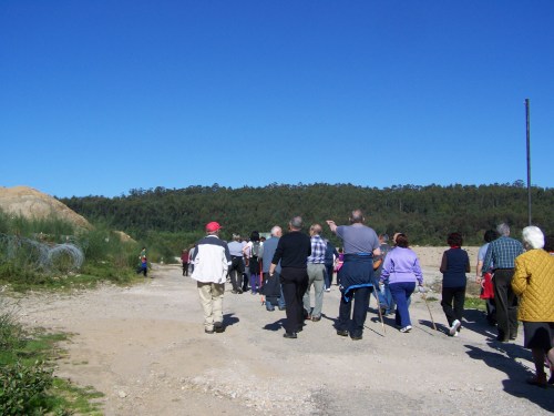 Visita ao Monte de Salcedo organizada pola Comunidade de Montes.