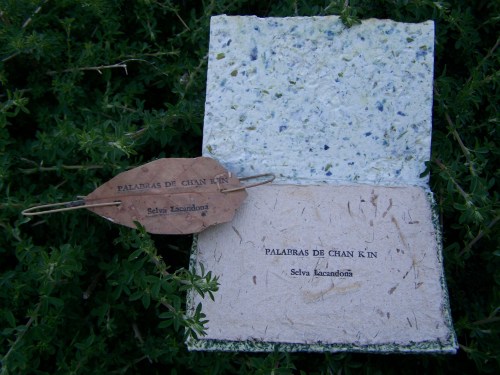 "Palabras de Chan Kun", Selva Lacandona.