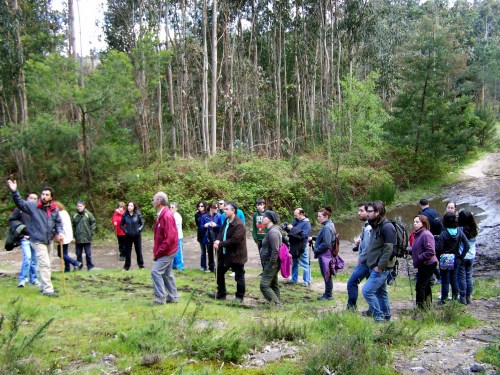 A carón dunha antiga canteira.