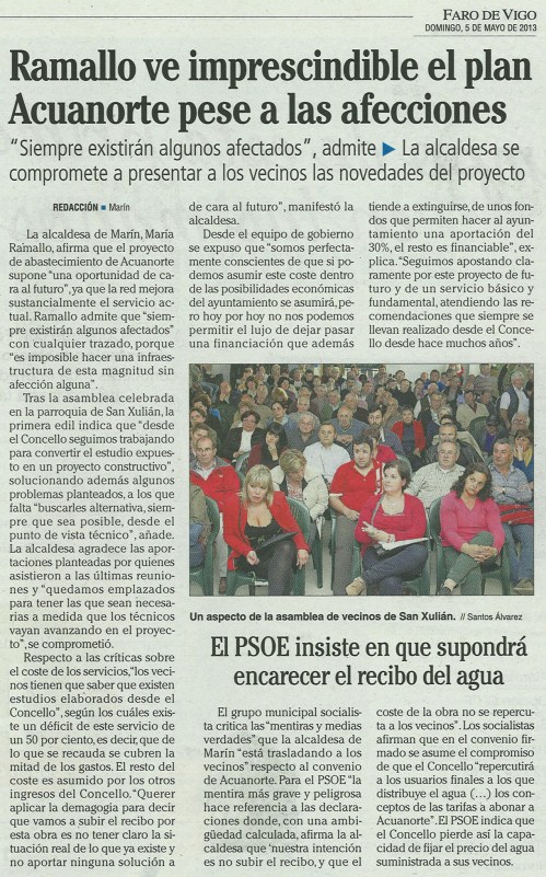 Faro, 5 de maio de 2013.