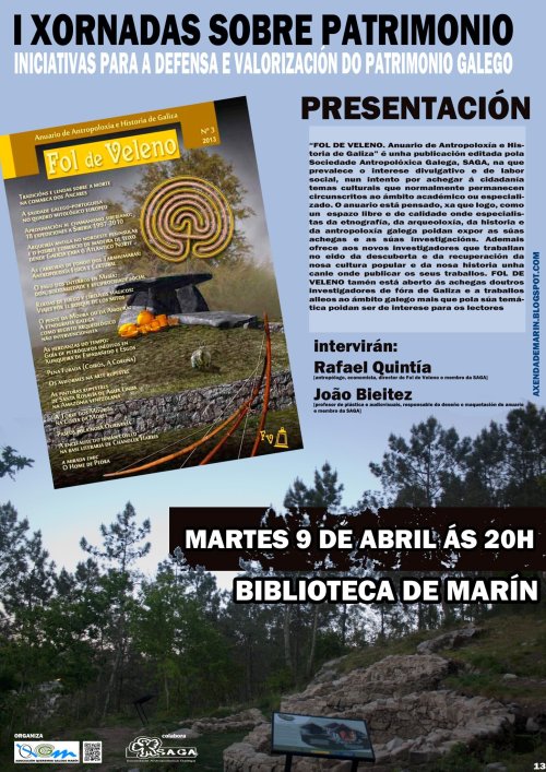 Presentación do Anuario Fol de Veleno en Marín.
