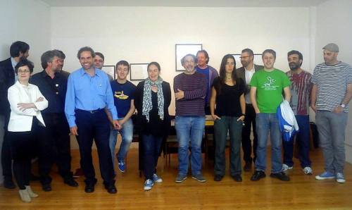 Representantes da nova Plataforma 2018 contra a prórroga a Ence.