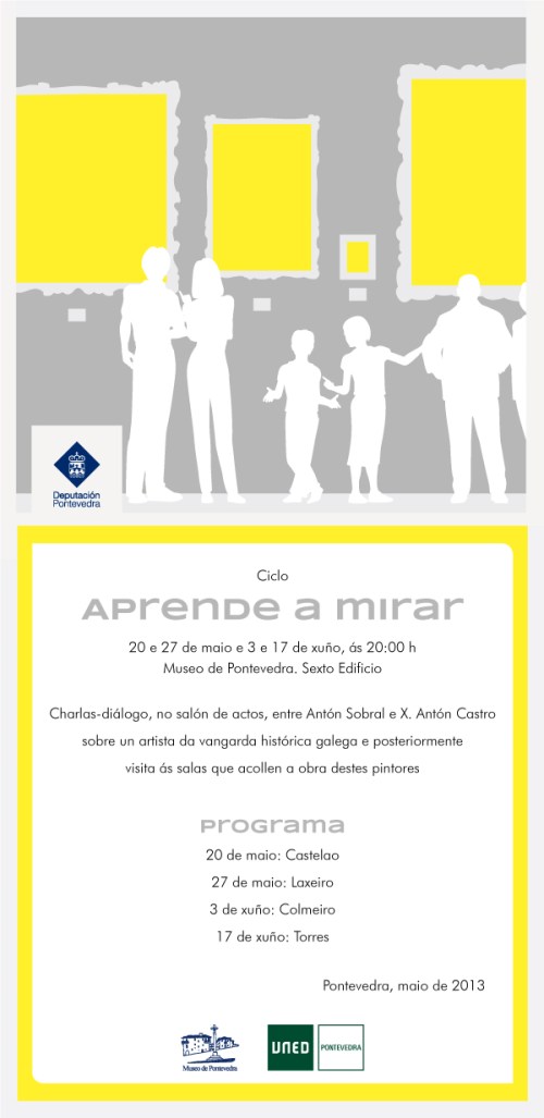 Charlas no Museo de Pontevedra.