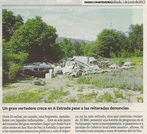 Diario, 1 de xuño de 2013.