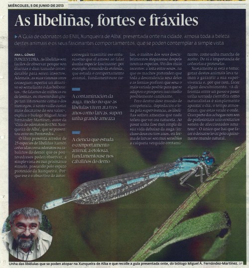 Diario, 5 de xuño de 2013.