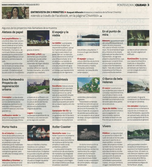 Diario, 8 de xuño de 2013.