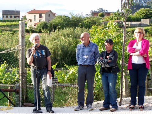 Homenaxe a Xan Montenegro, xuño de 2013.