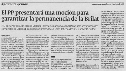 Diario, 13 de xuño de 2013.