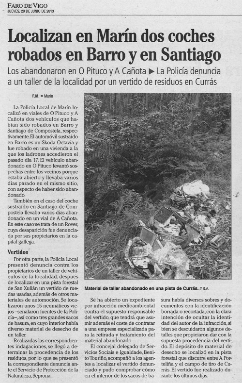 Faro, 20 de xuño de 2013.