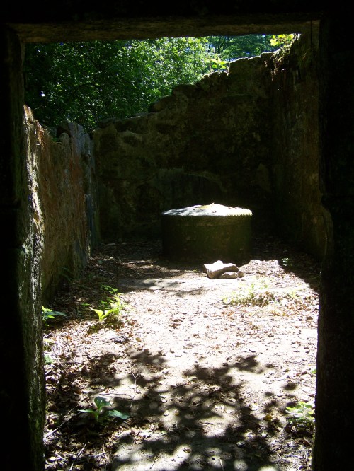 No Muíño do Toxal, a carón do río Gafos.