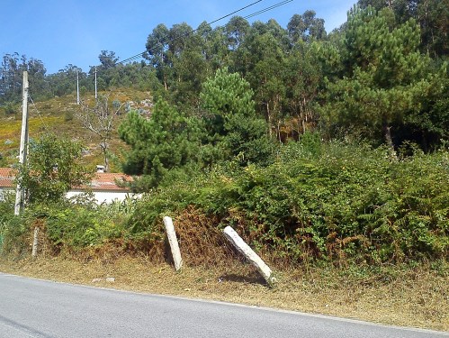 Limpeza da cuneta na Bouza.