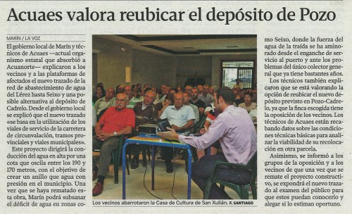 La Voz de Galicia, 7 de agosto de 2013.