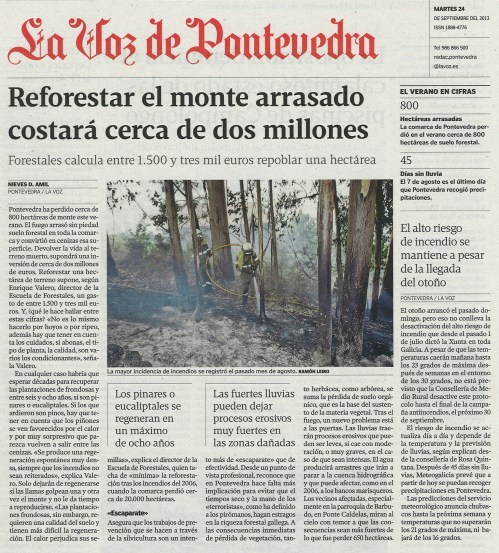 La Voz, 24 de setembro de 2013.