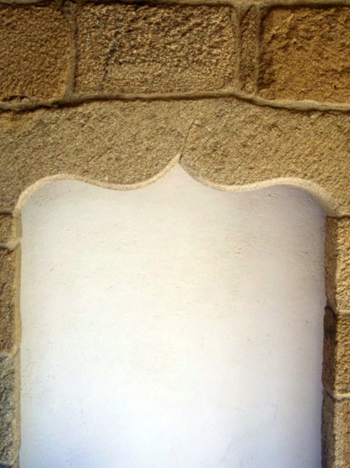 No mosteiro de Lérez.