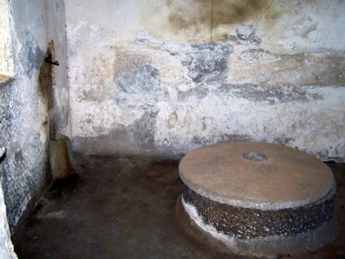 Nos muíños do Batán.