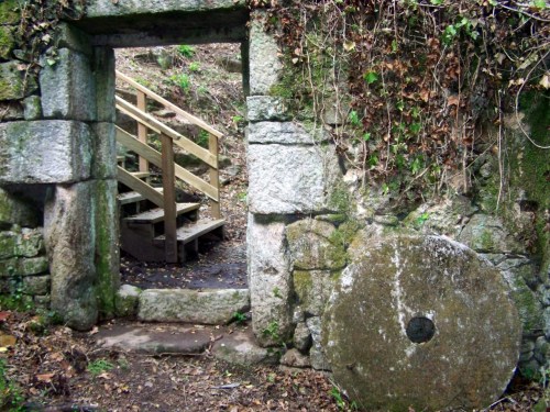 Nos muíños do Batán.