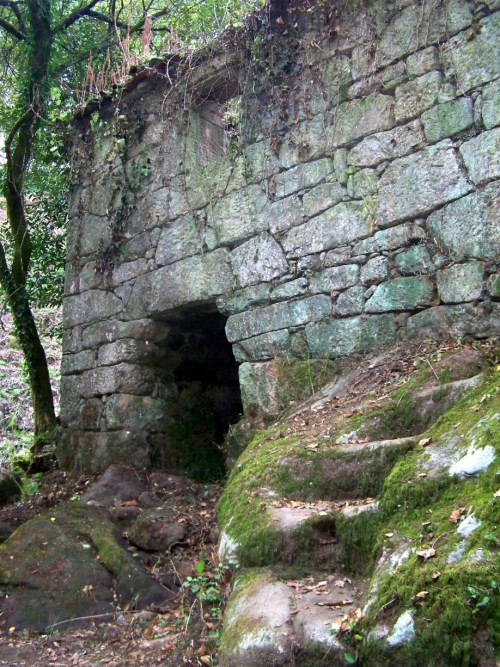 Nos muíños do Batán.