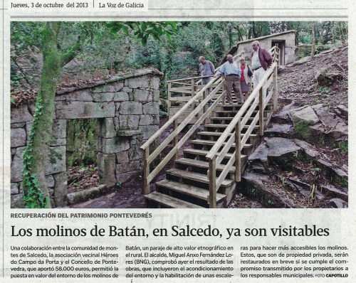 La Voz, 3 de outubro de 2013.