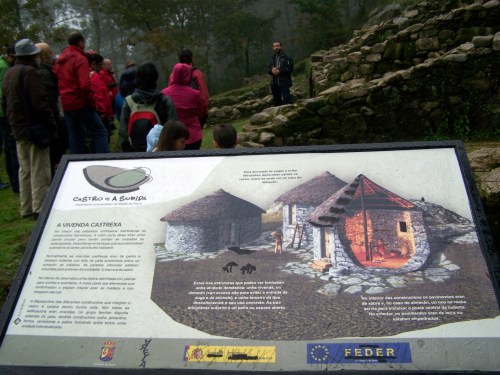 No castro da Subidá. Roteiro organizado por Almuinha.