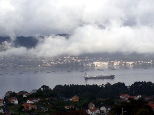 Desde A Porteliña, 12:00 horas.