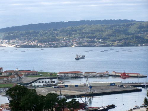 Desde a arboreda do Pornedo, 16:00 horas.