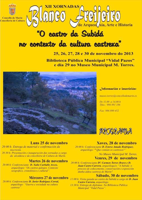 Xornadas Blanco Freijeiro 2013