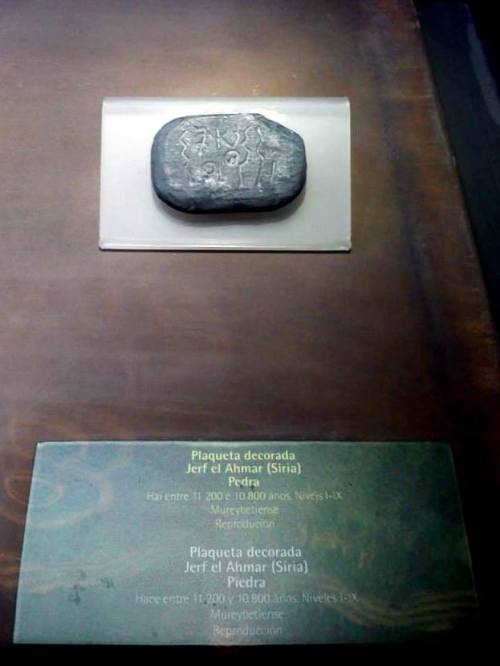 Exposición sobre o Neolítico.