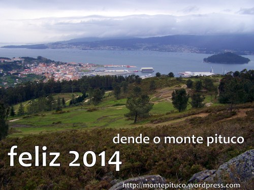 Feliz  2014 dende o Monte Pituco.
