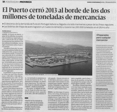 Diario, 2 de xaneiro de 2014.