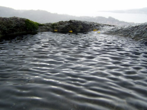 Temporal no miradoiro do Monte Pituco.