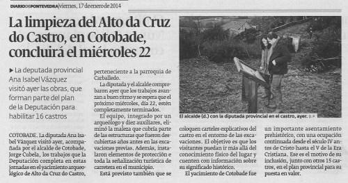 Diario, 17 de xaneiro de 2014.