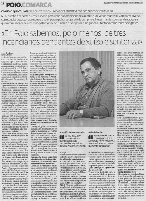 Diario. 2 de marzo de 2014.