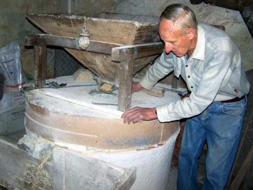 No muíño do Sequelo.