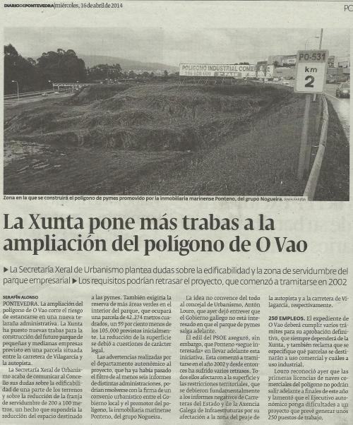 Diario, 16 de abril de 2014