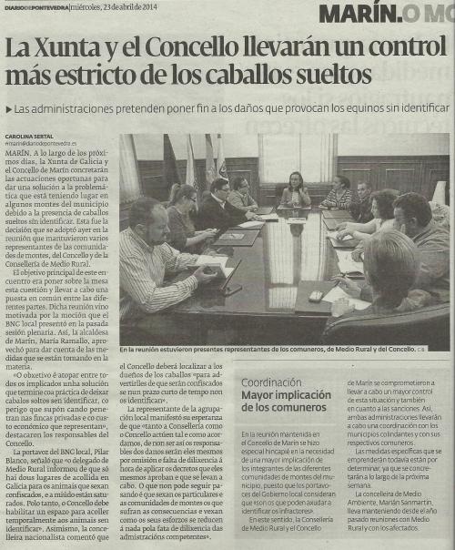 Diario, 23 de abril de 2014