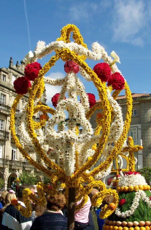 Festa dos maios en Pontevedra.