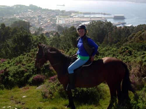 Paseo a cabalo polo Monte Pituco (fotos, Tere Ponce).